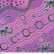 M&S Textiles Australia - Malaka Hunting Purple